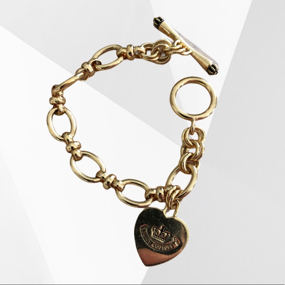 Juicy Couture Gold Charm Bracelet Chain